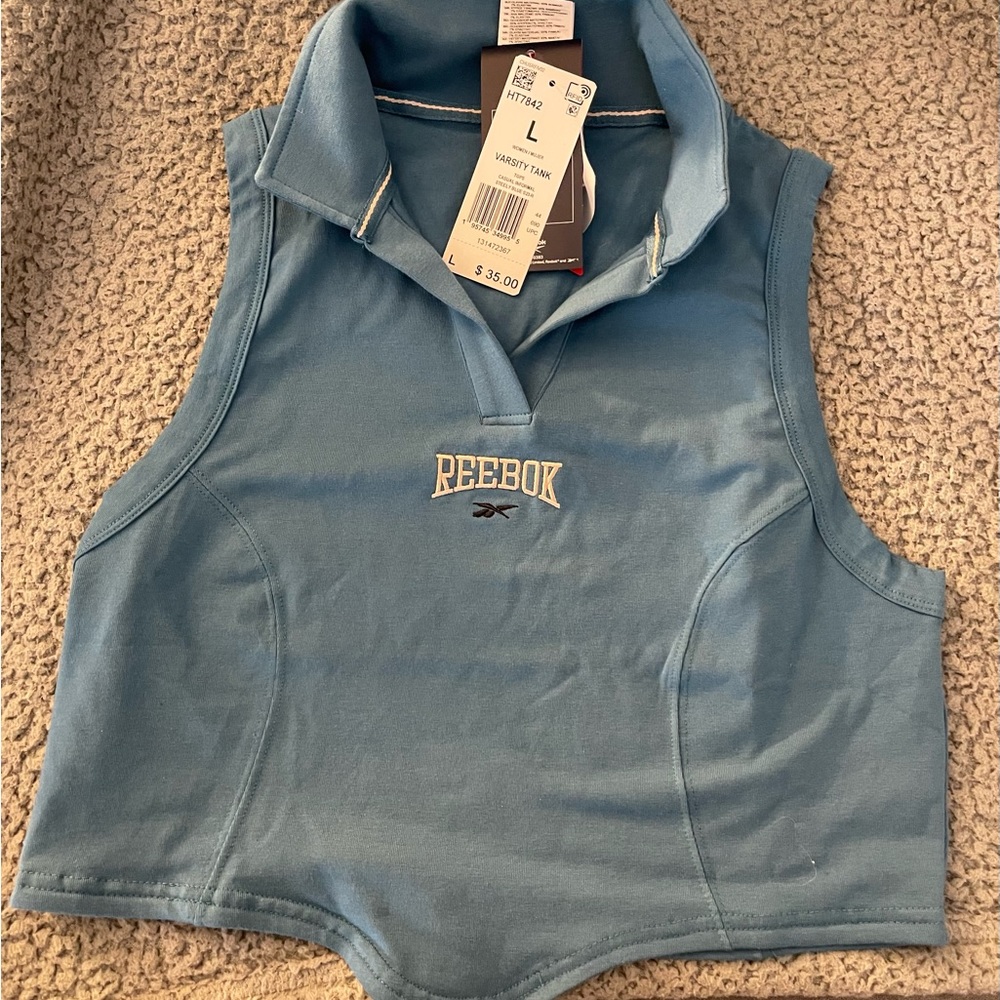 Reebok Cropped Varisty tank